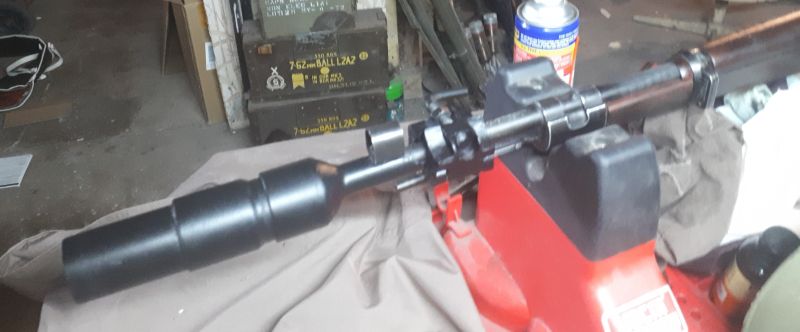 K98 Grenade on rifle