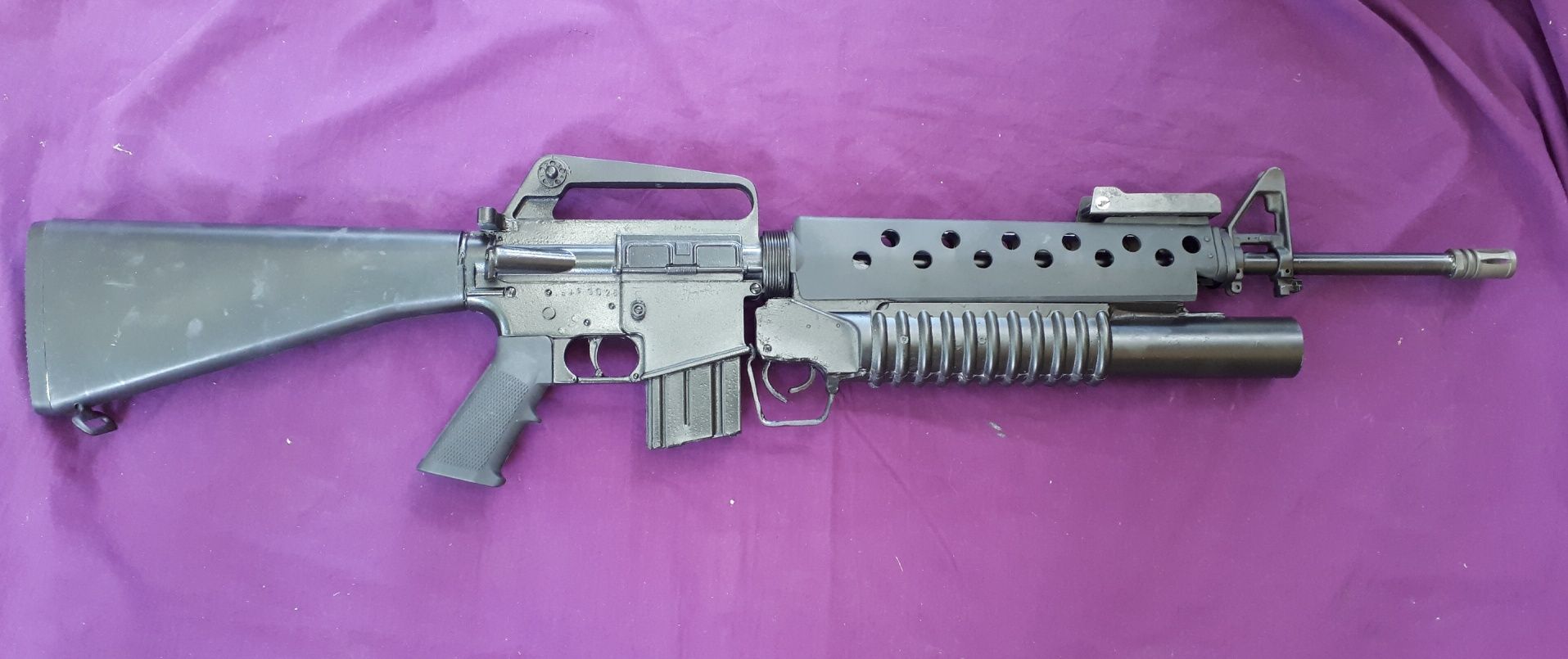 Replica M16 with M203 2